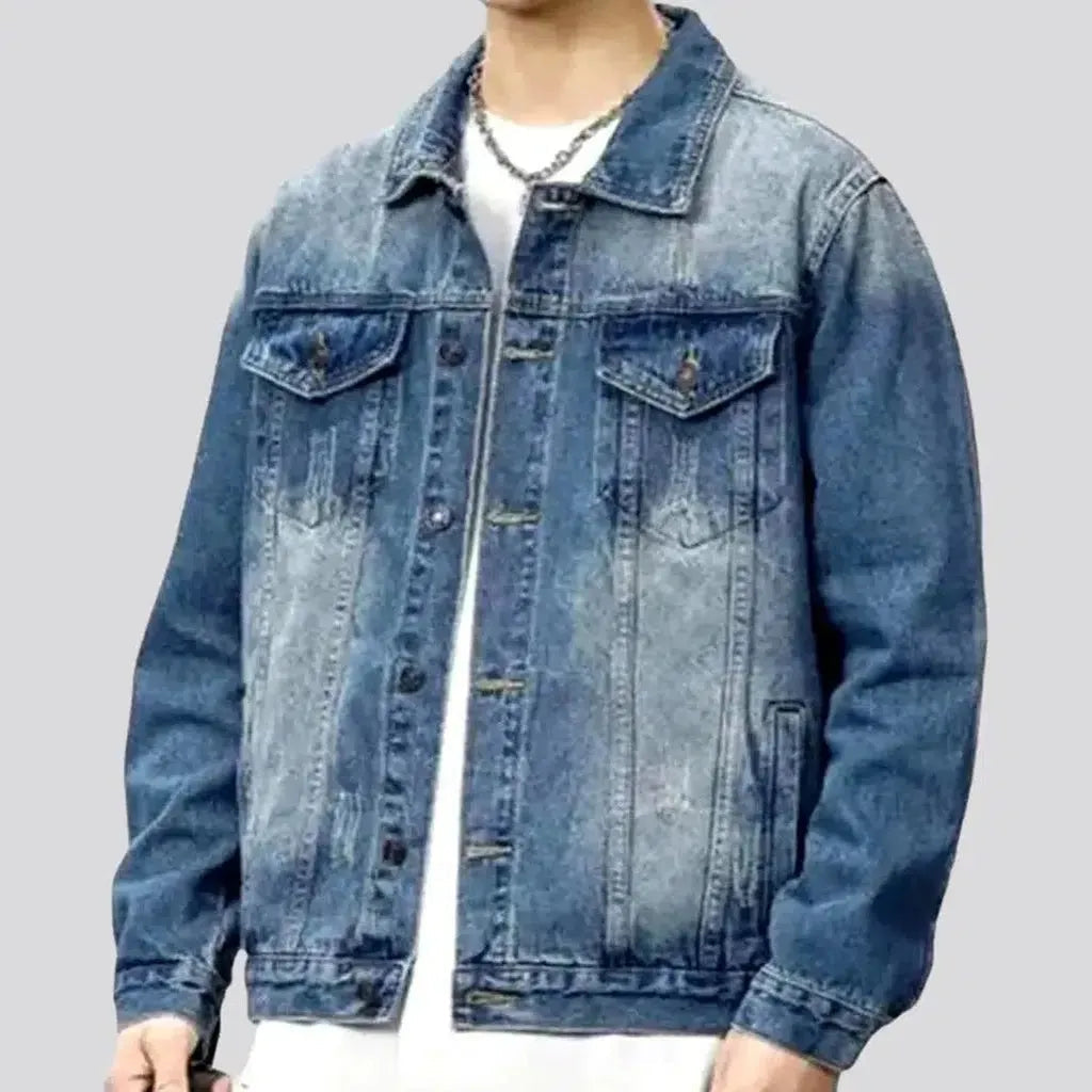 Vintage oversized denim jacket
 for ladies | Jeans4you.shop