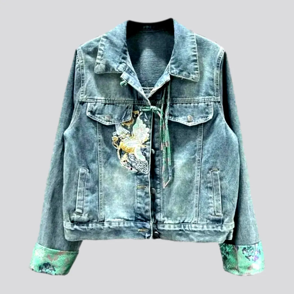 Vintage oversized jean jacket | Jeans4you.shop