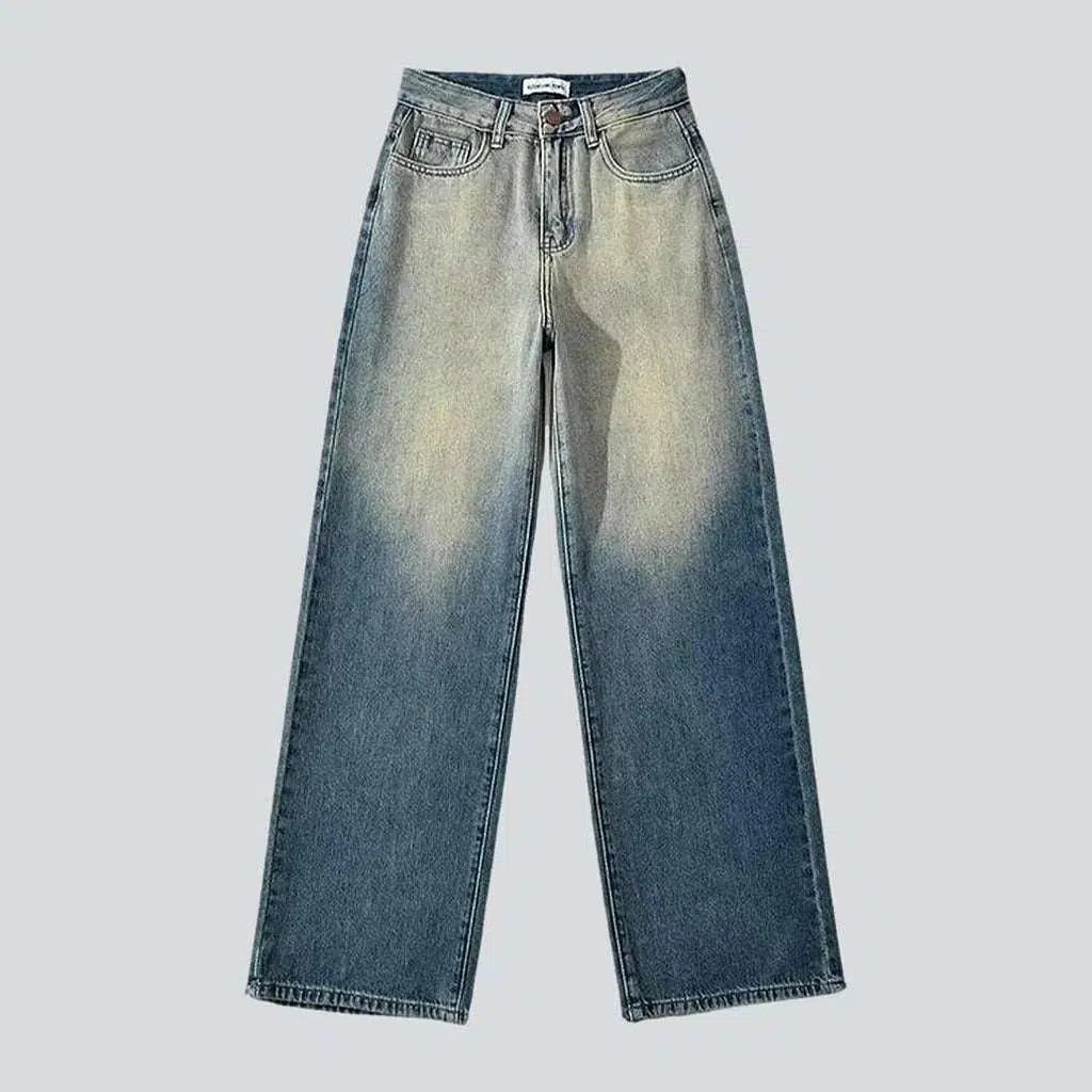 Vintage sanded jeans
 for women | Jeans4you.shop