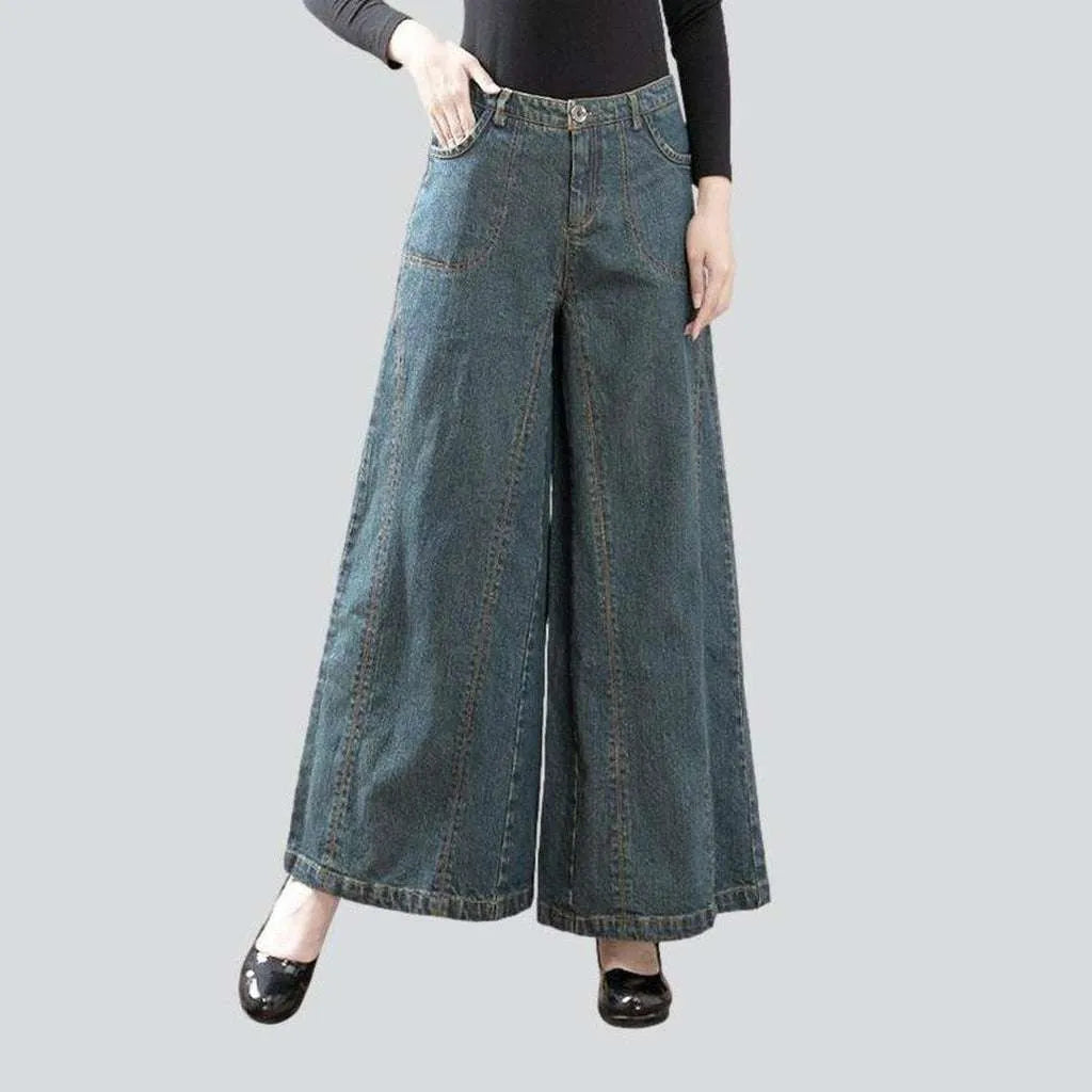 Vintage women's culottes jeans | Jeans4you.shop