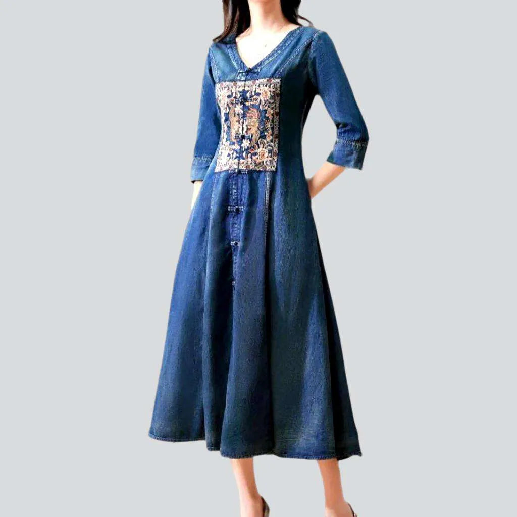 Vintage women's denim dress | Jeans4you.shop