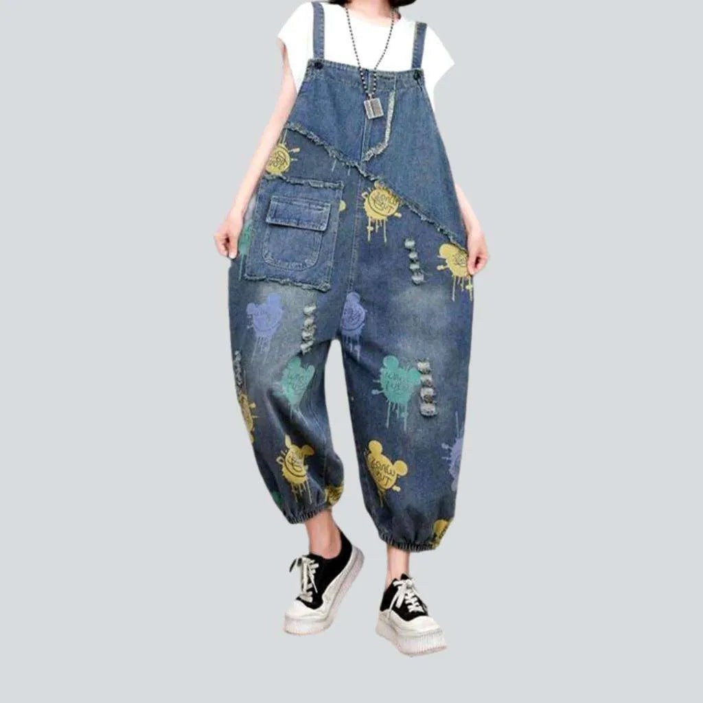 Vintage women's jeans jumpsuit | Jeans4you.shop