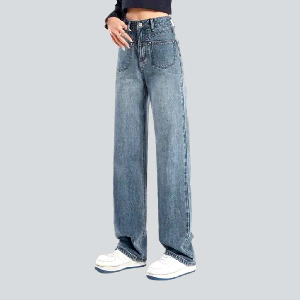 Vintage women's straight jeans | Jeans4you.shop