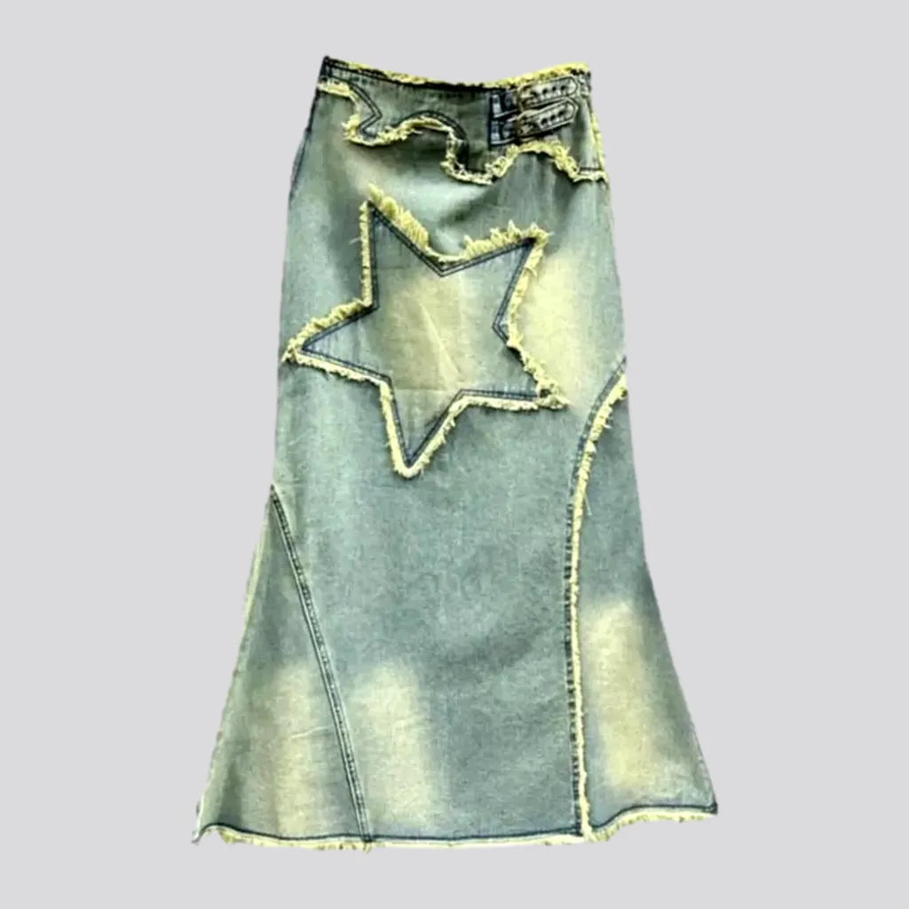 Vintage y2k women's jeans skirt | Jeans4you.shop