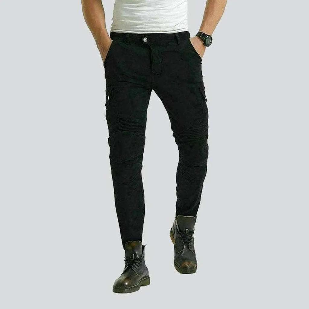 Wear resistant biker denim pants | Jeans4you.shop