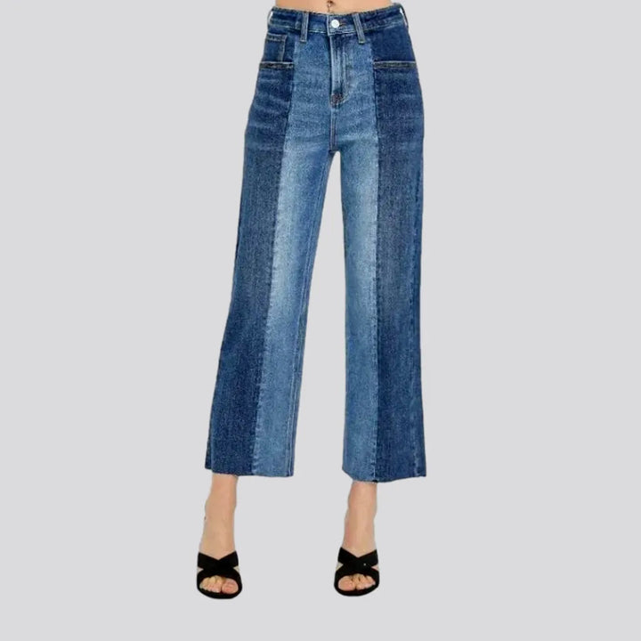 Whiskered mid-waist jeans
 for women | Jeans4you.shop