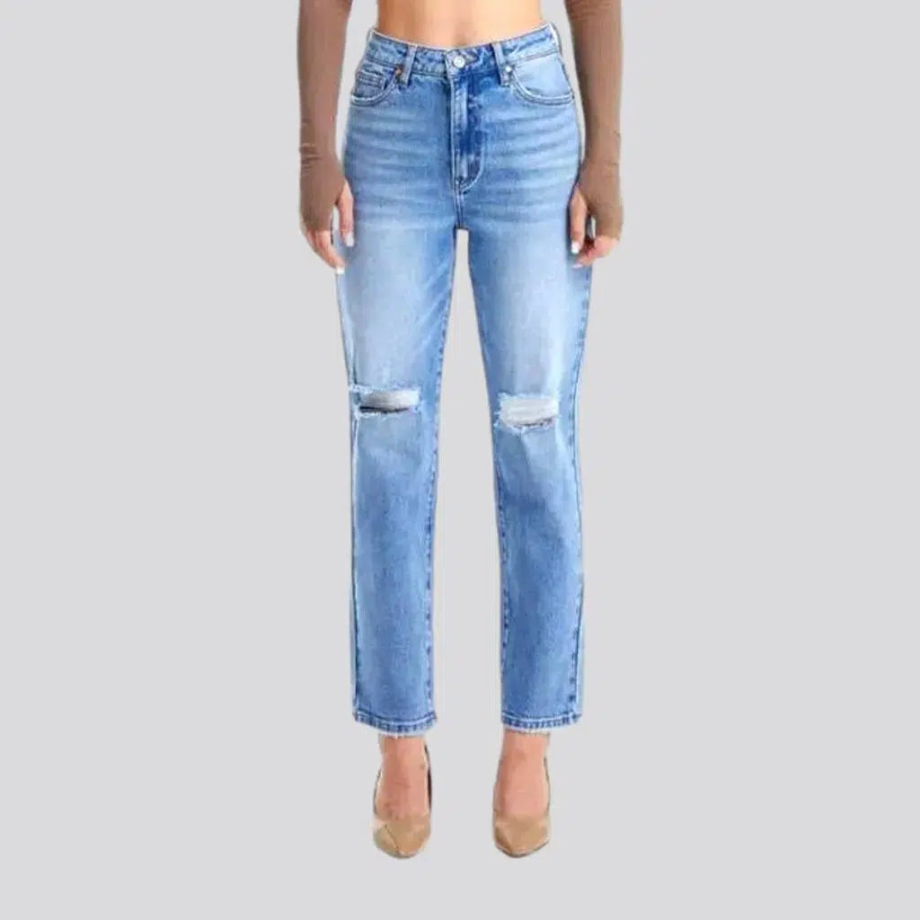 Whiskered mom jeans
 for ladies | Jeans4you.shop