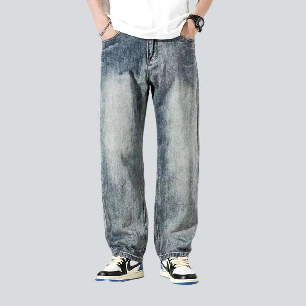 Whiskered sanded jeans
 for men | Jeans4you.shop