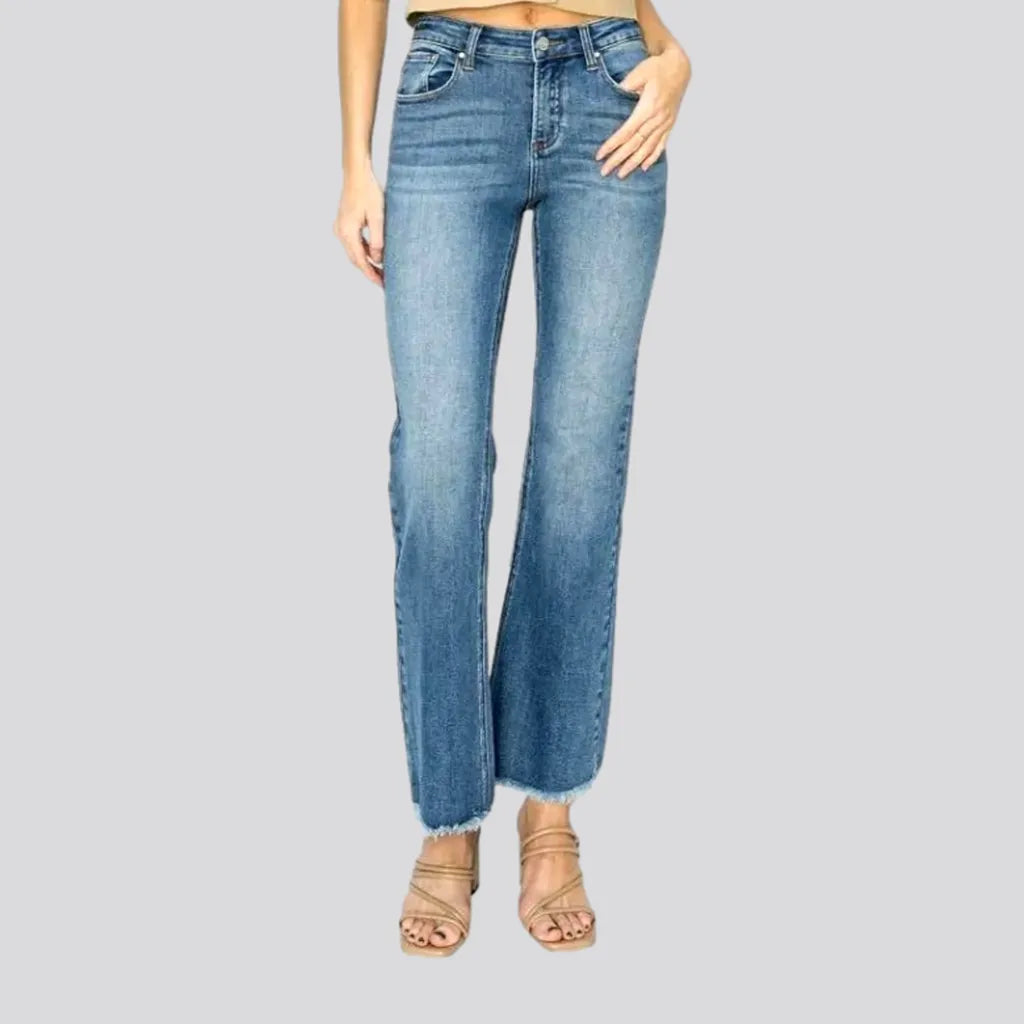 Whiskered smoothed jeans
 for women | Jeans4you.shop