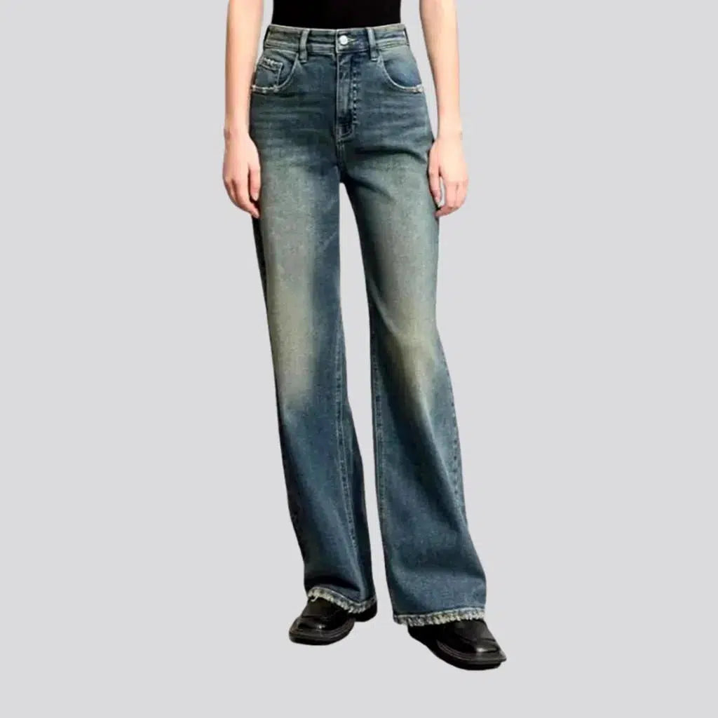 Whiskered women's y2k jeans | Jeans4you.shop