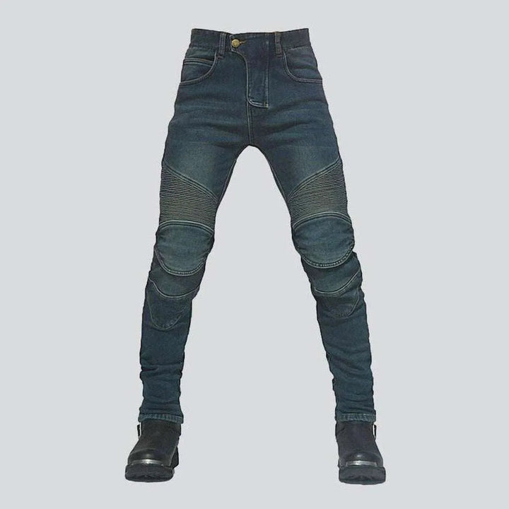 Winter men's biker jeans | Jeans4you.shop