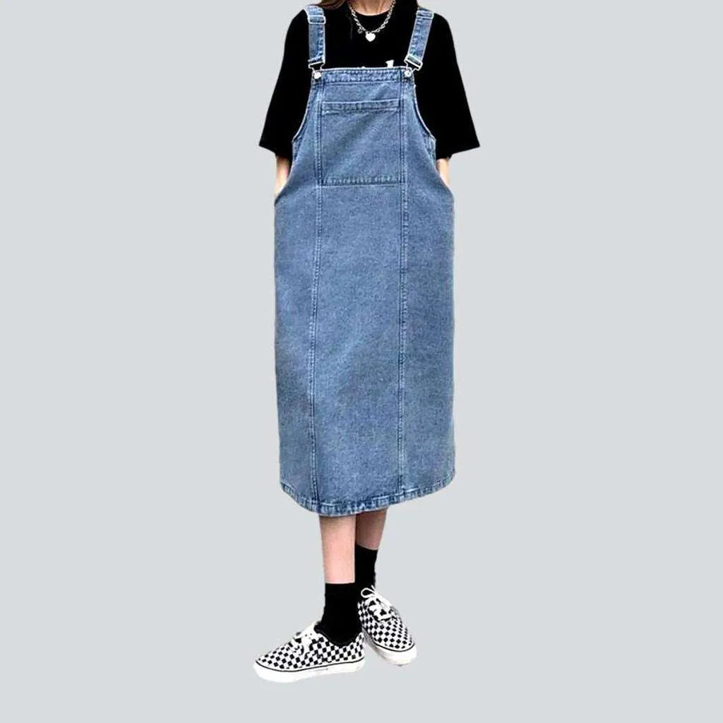 Women's overall dress with suspenders | Jeans4you.shop