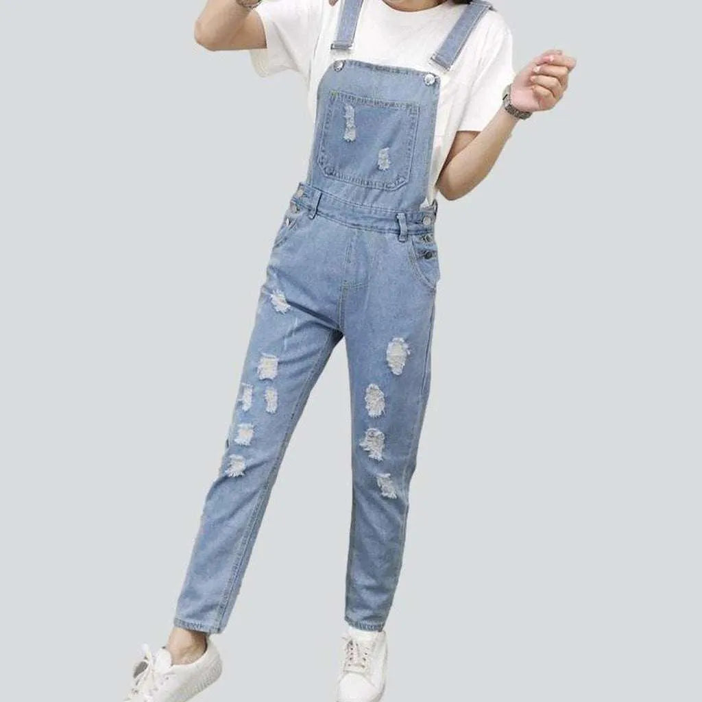 Women's ripped jeans overall | Jeans4you.shop