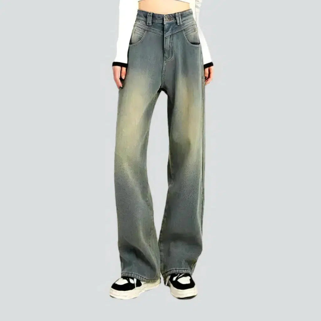 Y2k insulated jeans
 for women | Jeans4you.shop