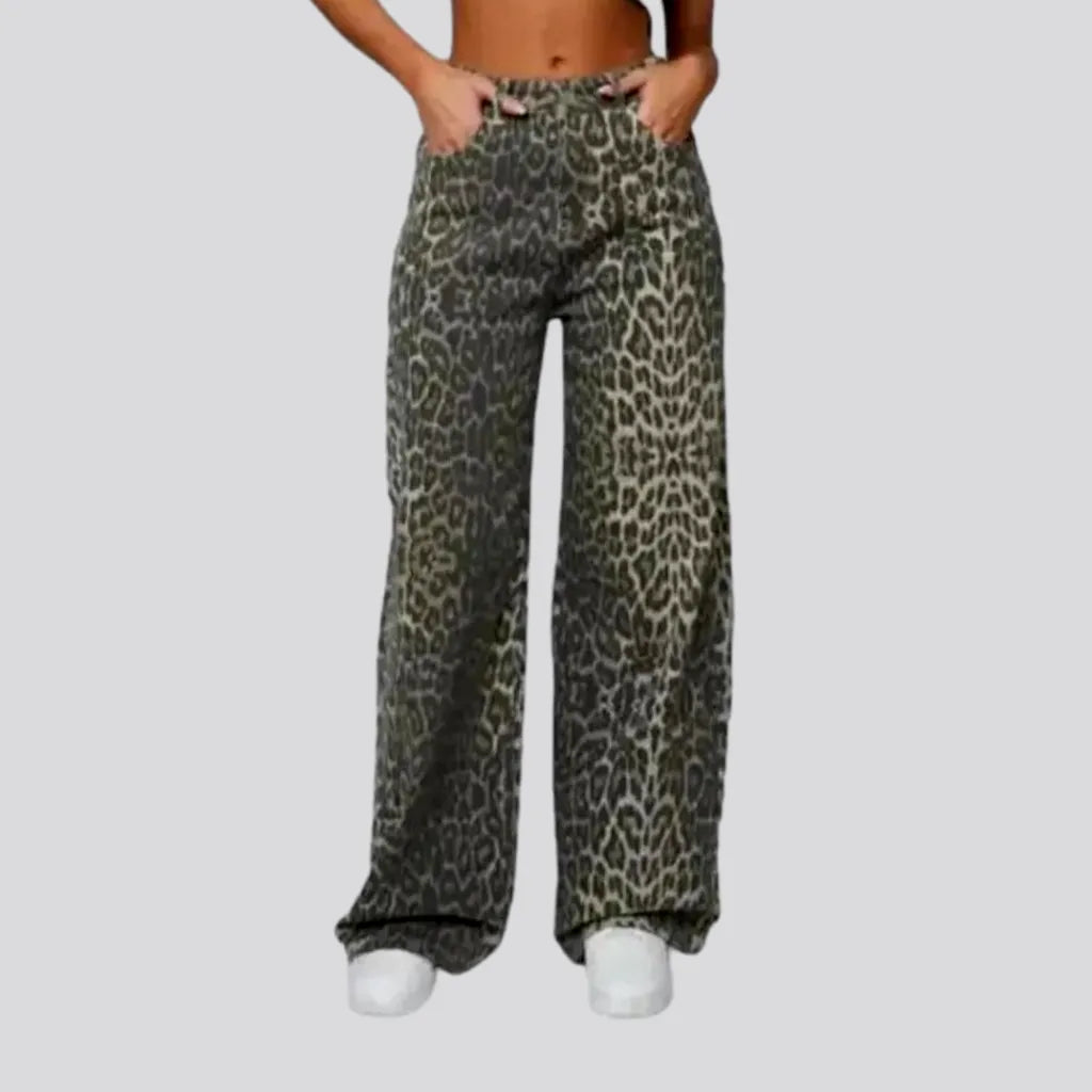 Y2k mid-waist women's jean pants | Jeans4you.shop