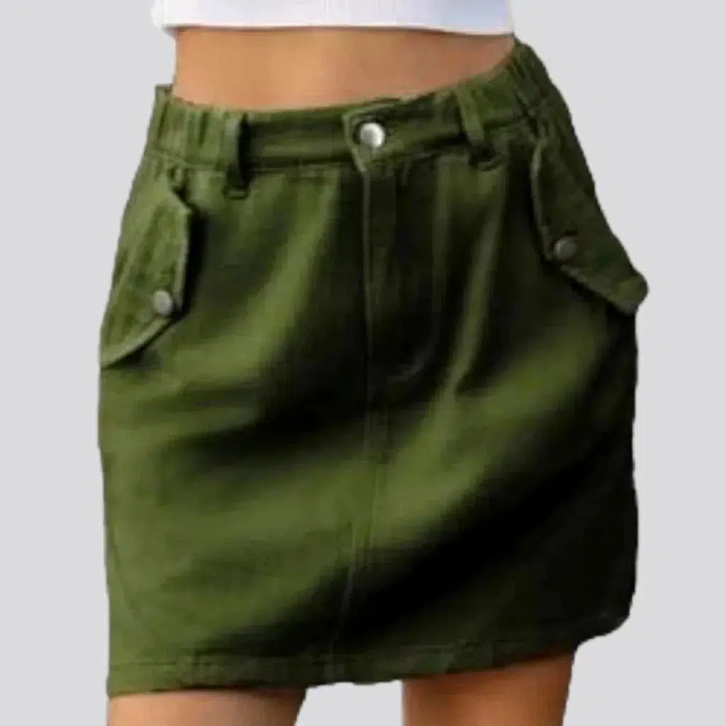 Y2k mini women's denim skirt | Jeans4you.shop