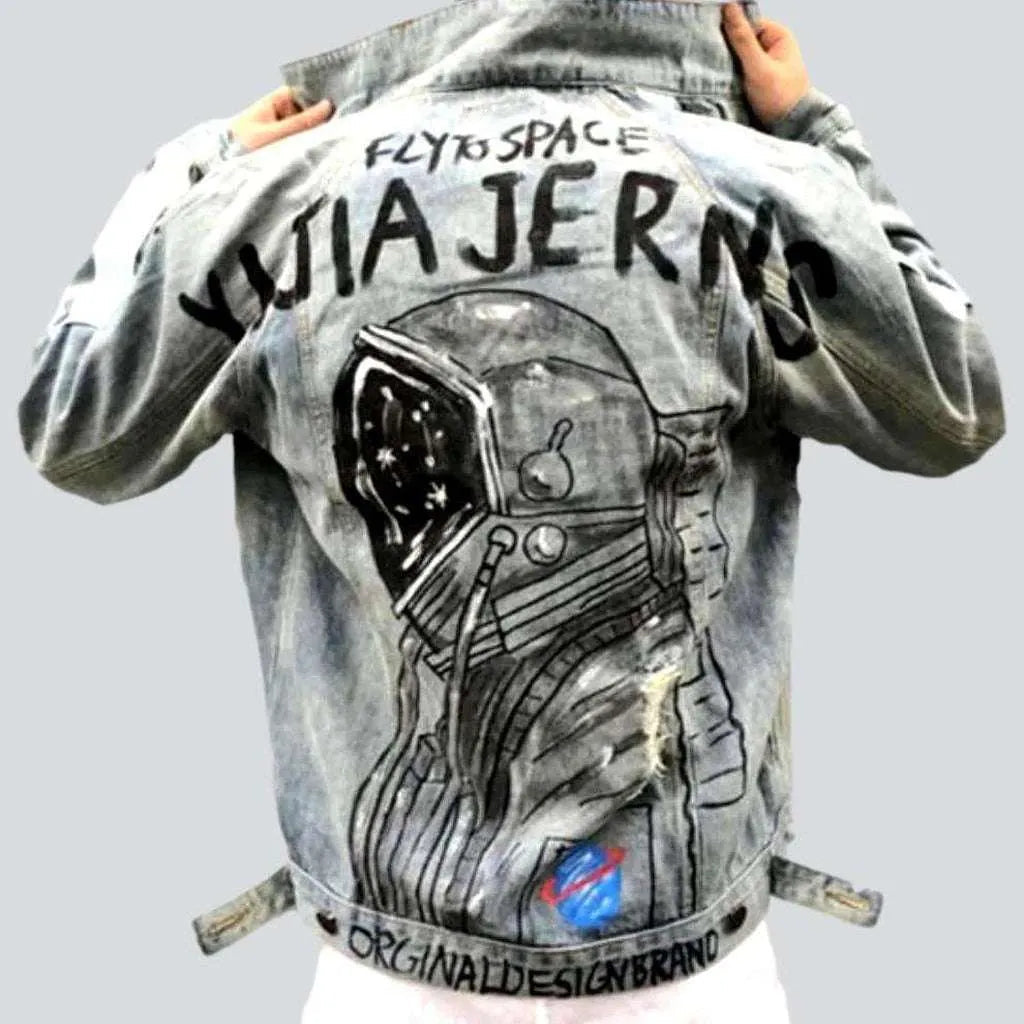 Y2k regular men's denim jacket | Jeans4you.shop