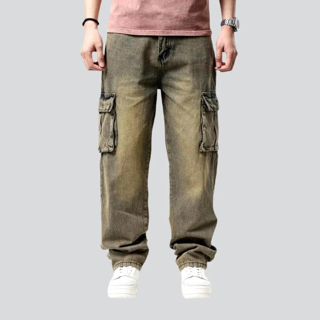 Yellow cast men's vintage jeans | Jeans4you.shop