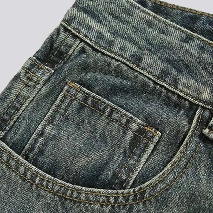 Aged jeans
 for men