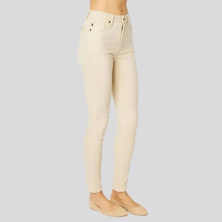 Color skinny jeans
 for women