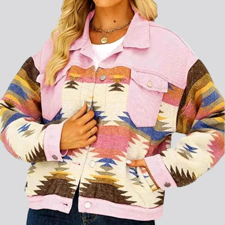 Tribal women's denim jacket | Jeans4you.shop