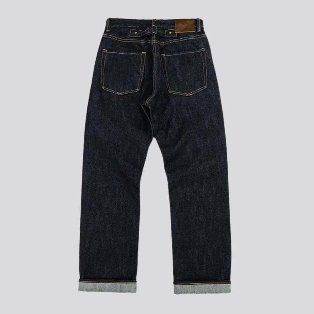 Back cinch 23oz selvedge jeans