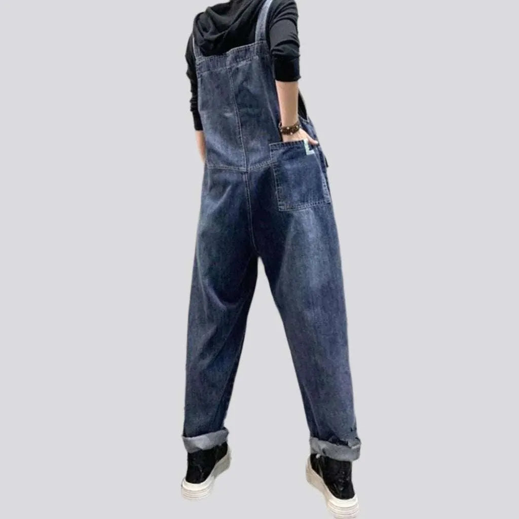 Y2k vintage jean jumpsuit
 for ladies