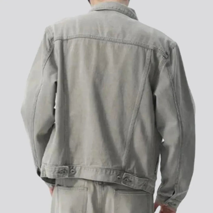 90s oversized men's denim jacket