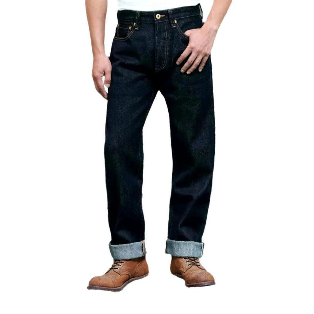 Back cinch 23oz selvedge jeans