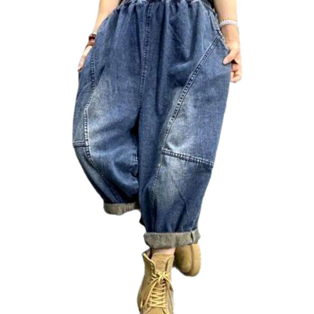 Baggy vintage women's jean pants