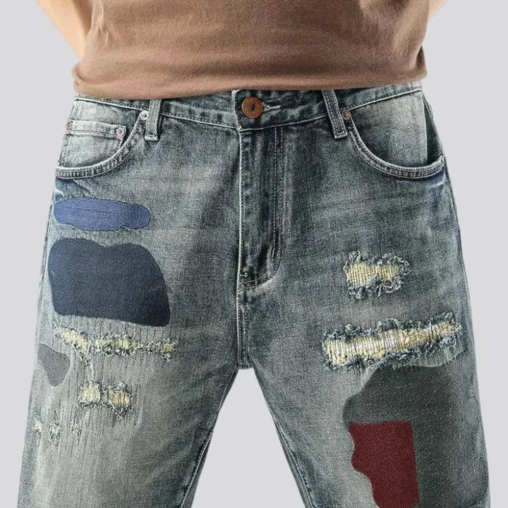 Y2k vintage men's jeans shorts