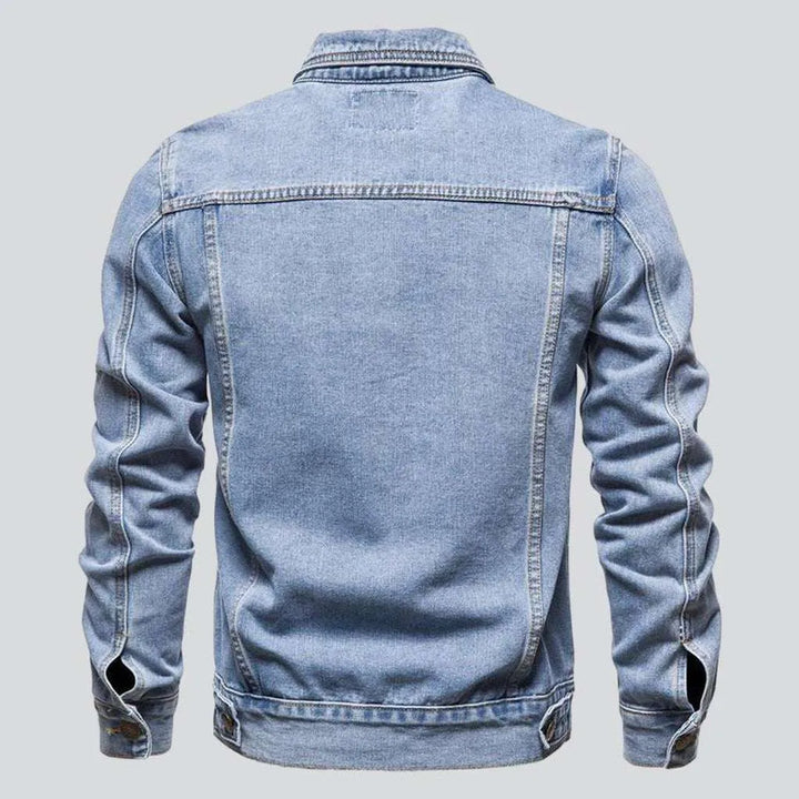 Classic regular men's jeans jacket
