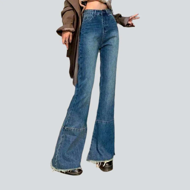 Vintage high-waist jeans
 for ladies