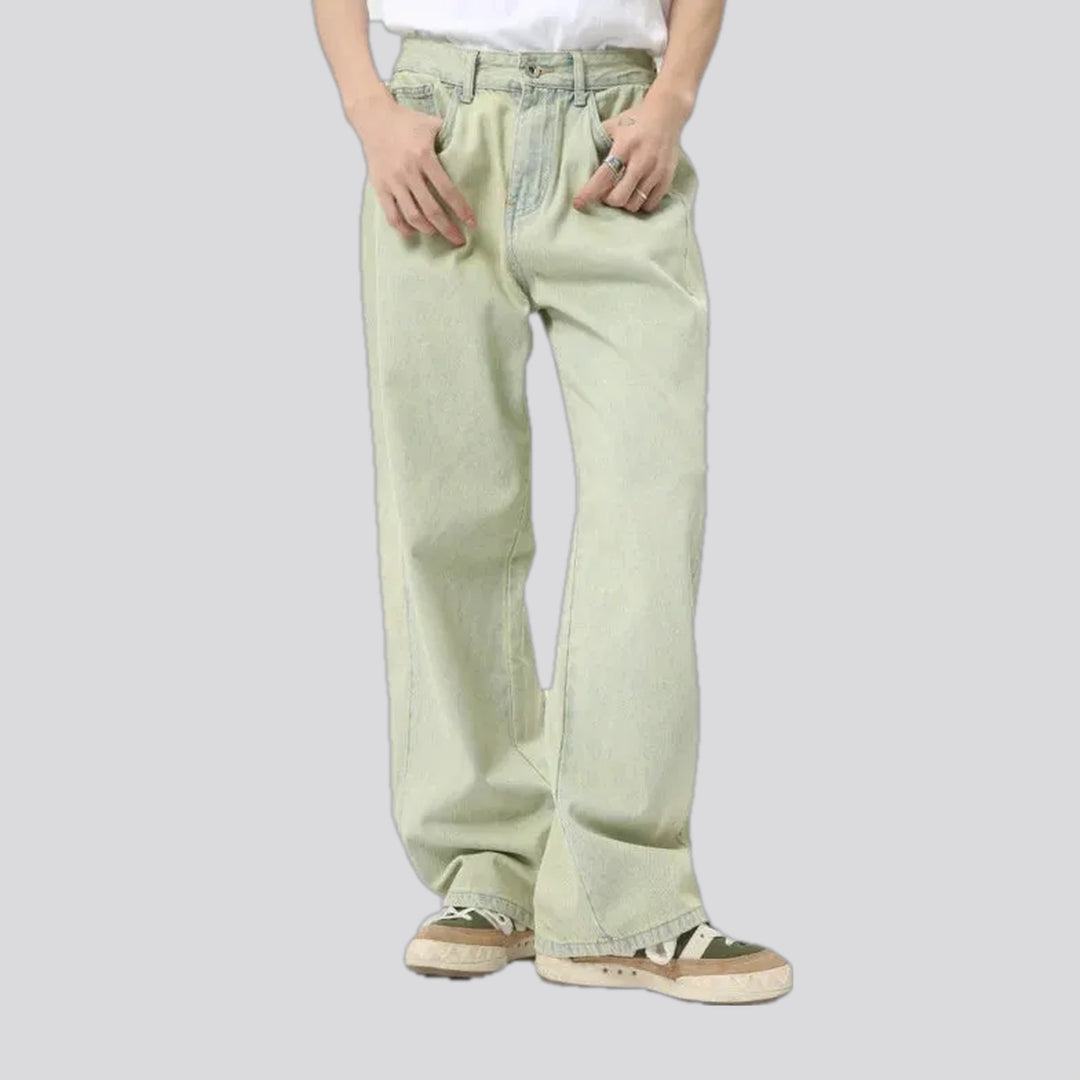 Bleached Baggy Style Jeans for Men | Jeans4you.shop