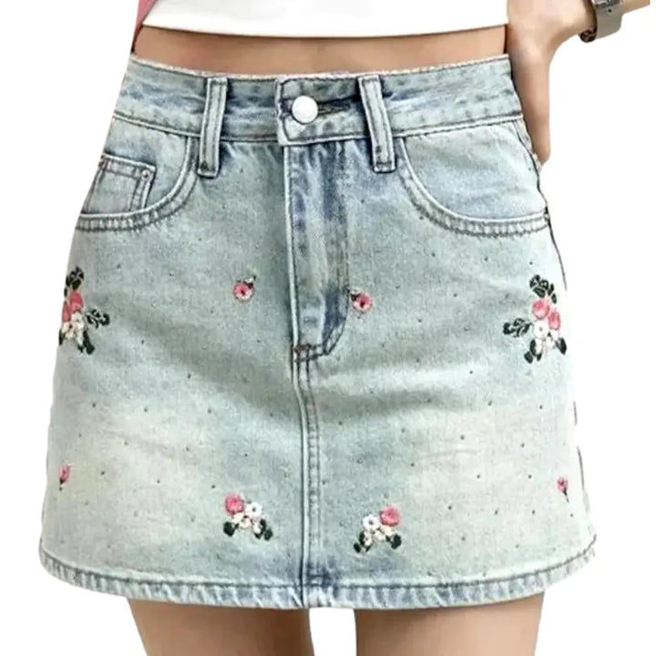 Boho denim skirt
 for ladies