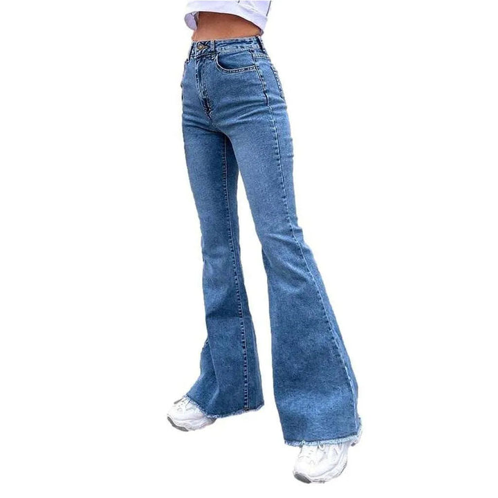 Boot-cut jeans for women