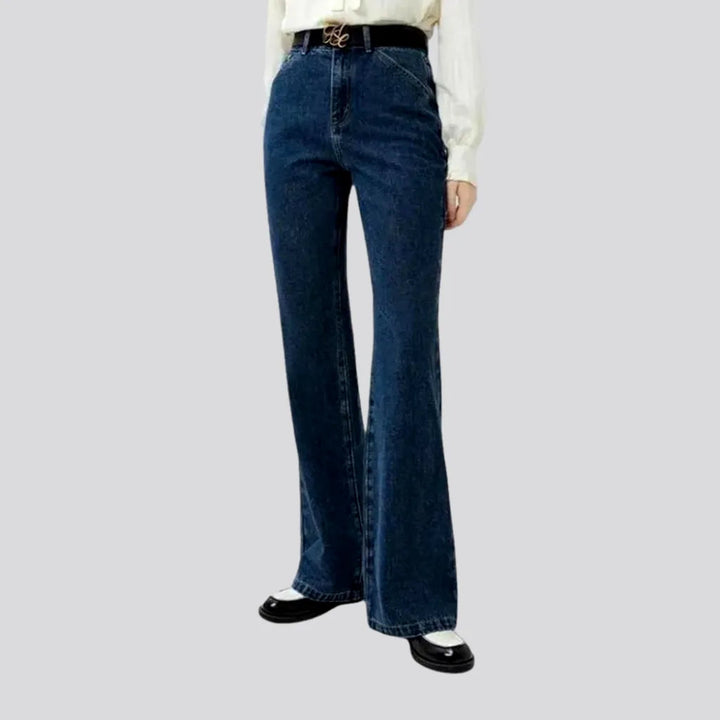 Bootcut Fit Dark Women's Jeans | Jeans4you.shop