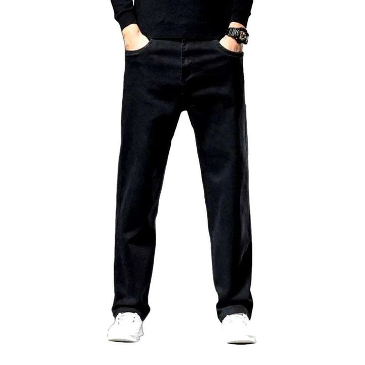 Business casual stretch men's jeans