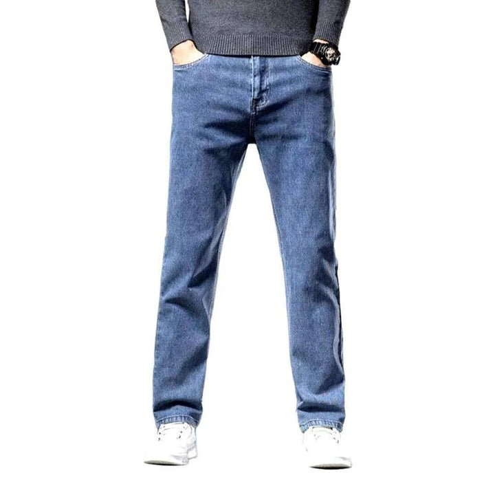 Business casual stretch men's jeans