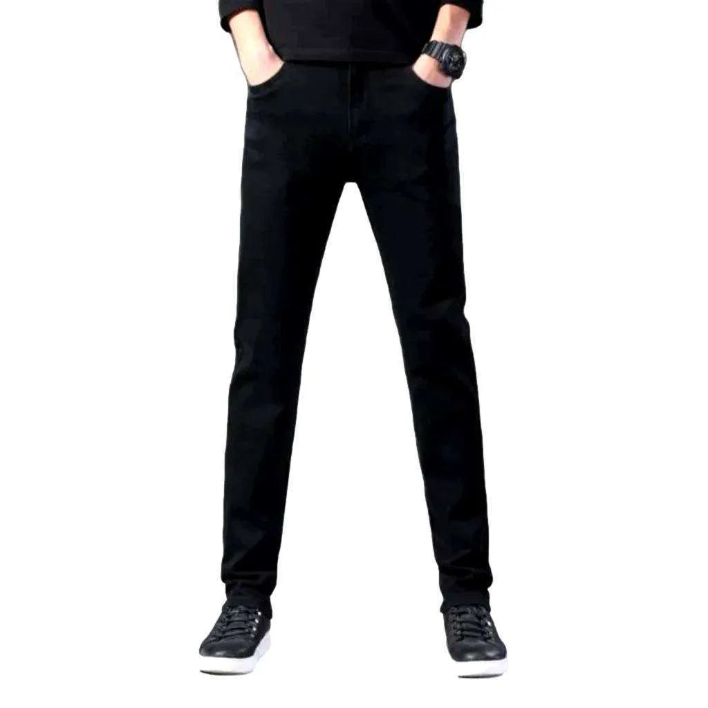 Business style stretch men's jeans