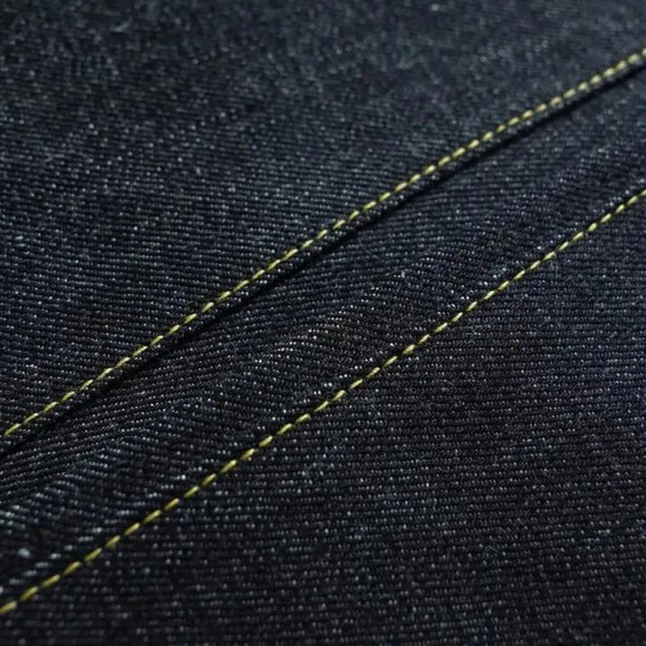 Mid rise selvedge men's jeans