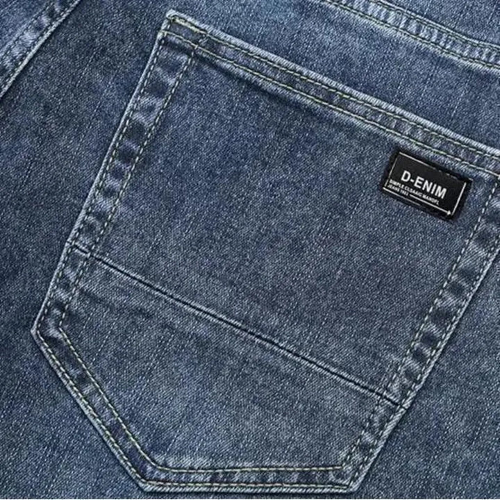 High rise jeans for men