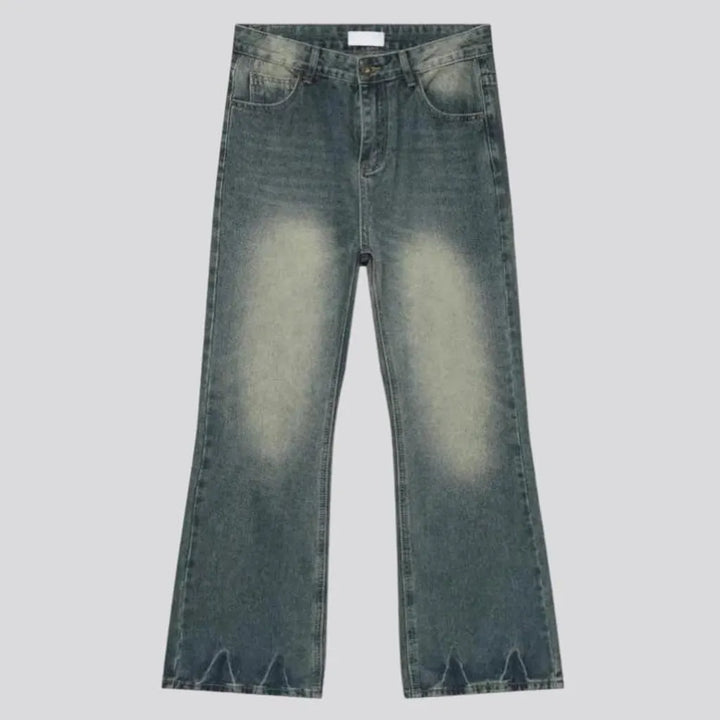 Vintage men's polished jeans