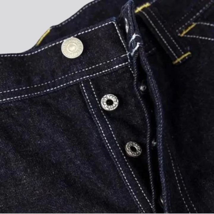 High-waist men's duty jeans