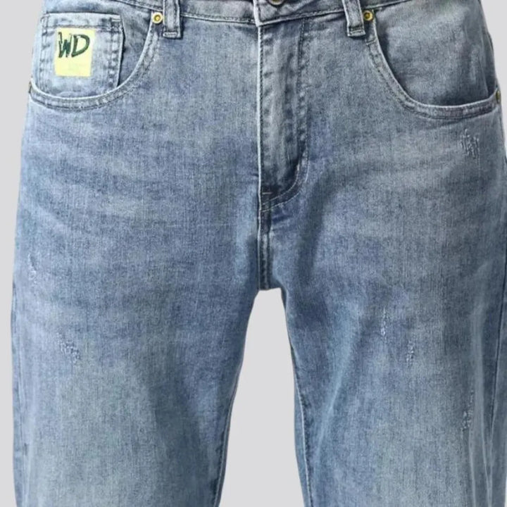 Vintage loose fit casual men's jeans