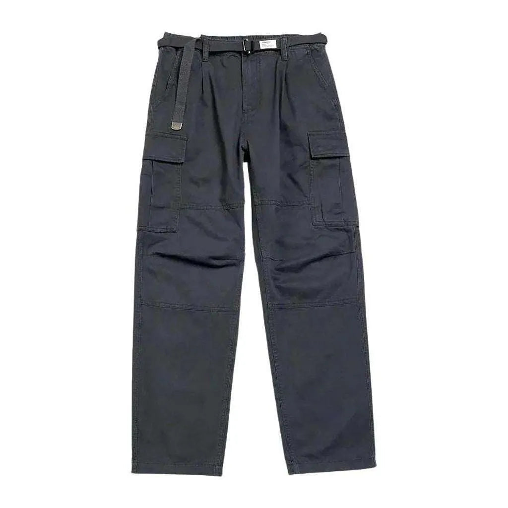 Cargo loose men's jean pants