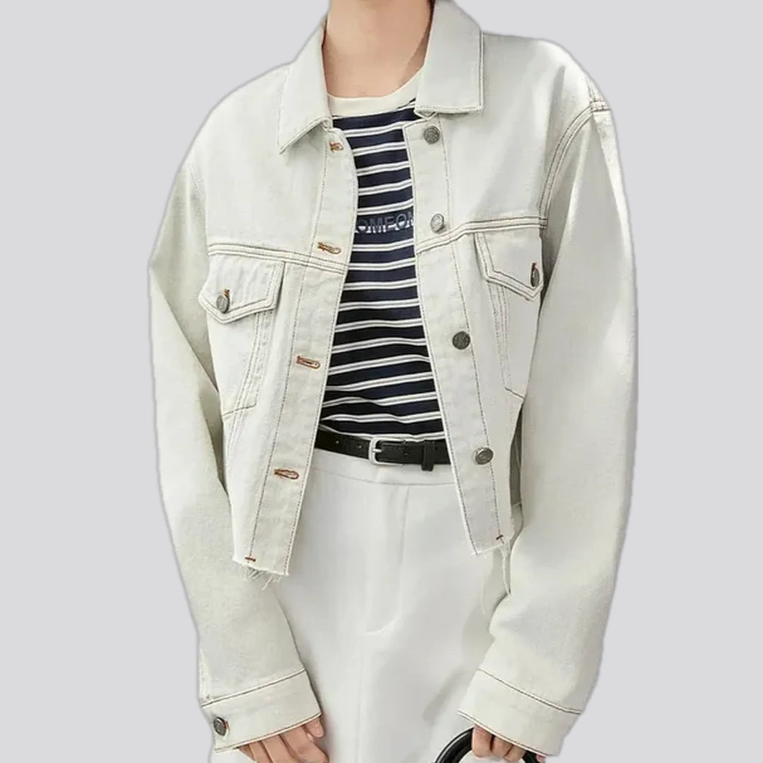 Casual Oversized Jean Jacket for Ladies | Jeans4you.shop