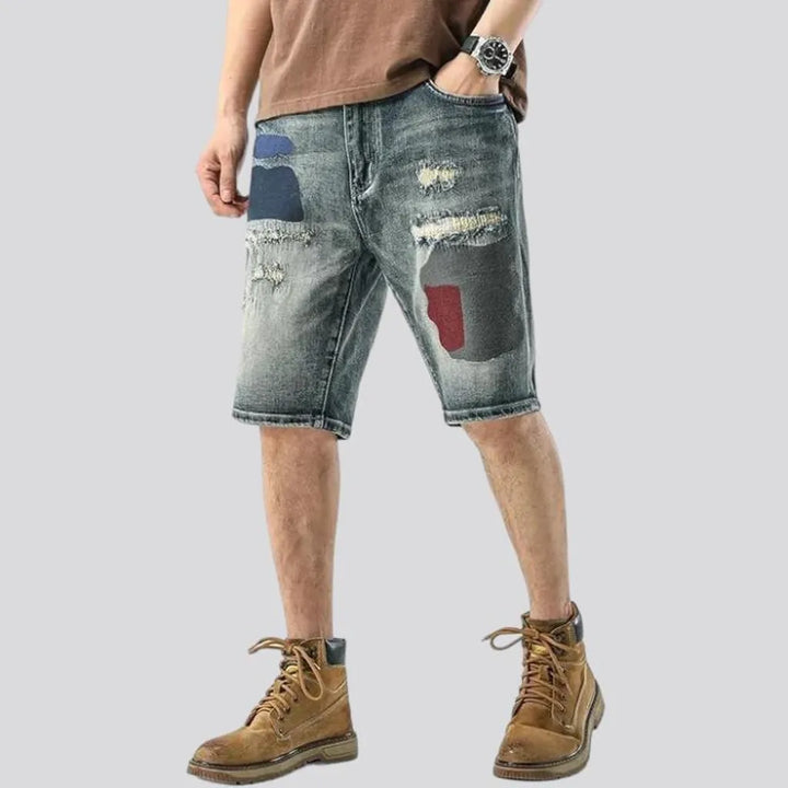 Y2k vintage men's jeans shorts