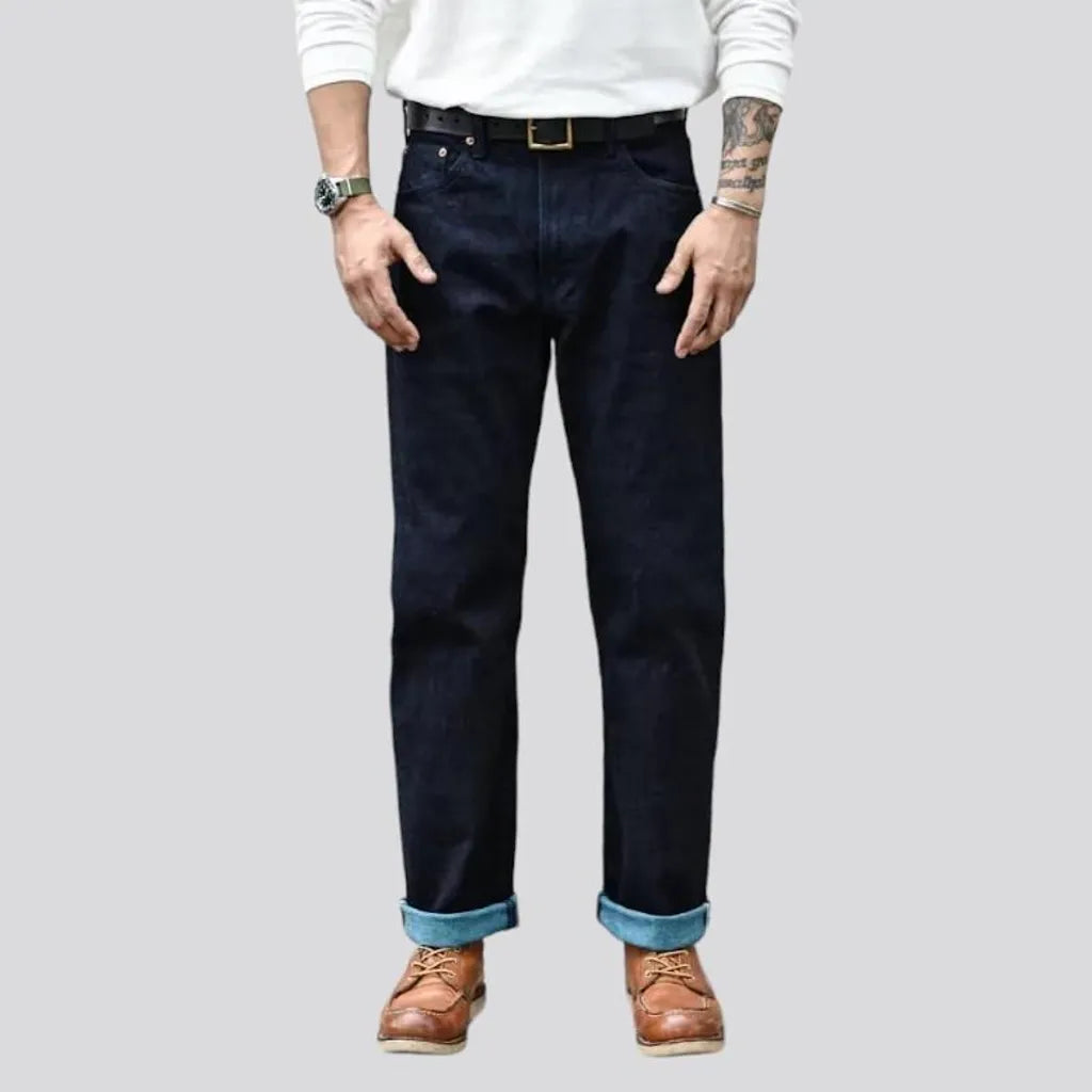 Selvedge straight jeans
 for men | Jeans4you.shop