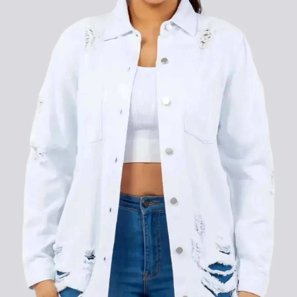 Classic Stylish Women's Denim Shirt | Jeans4you.shop